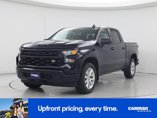 Black 2024 Chevrolet Silverado 1500 Custom