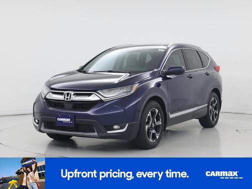 Blue 2017 Honda CR-V Touring