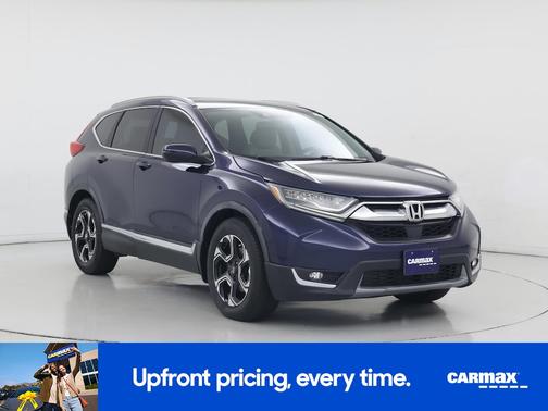 Blue 2017 Honda CR-V Touring