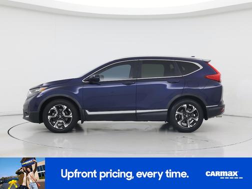 Blue 2017 Honda CR-V Touring