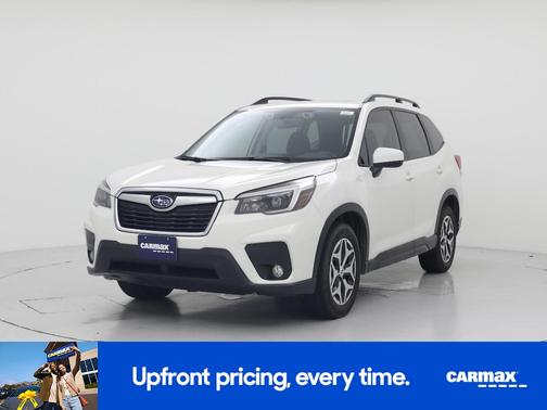 White 2021 Subaru Forester Premium