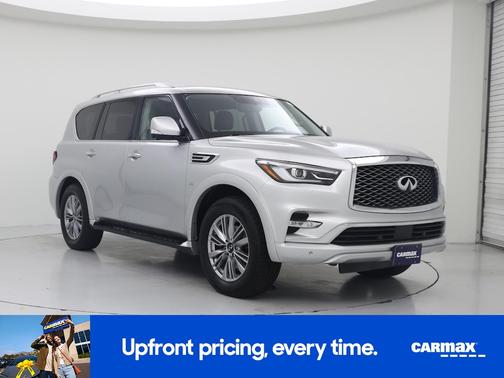 Silver 2019 INFINITI QX80 Luxe