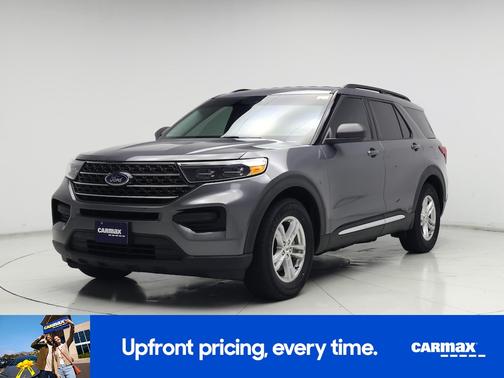 Gray 2022 Ford Explorer XLT