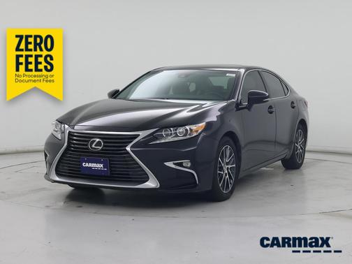 Black 2017 Lexus ES 350