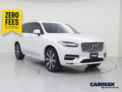 White 2021 Volvo XC90 T6 Inscription