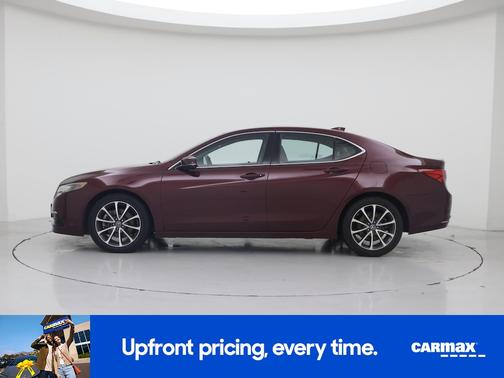Burgundy 2015 Acura TLX