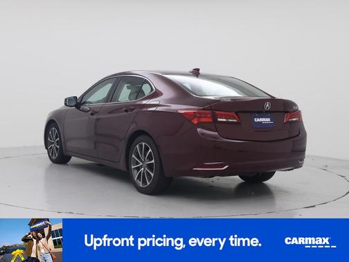 Burgundy 2015 Acura TLX