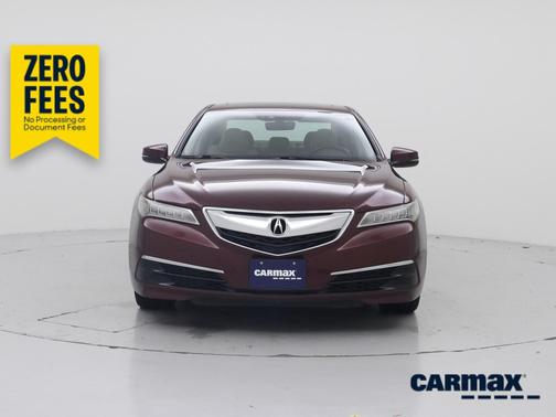 Burgundy 2015 Acura TLX