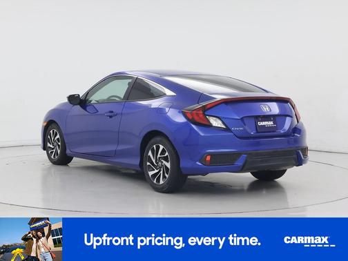 Blue 2017 Honda Civic LX-P