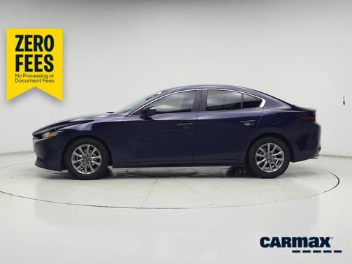 Blue 2021 Mazda Mazda3 S