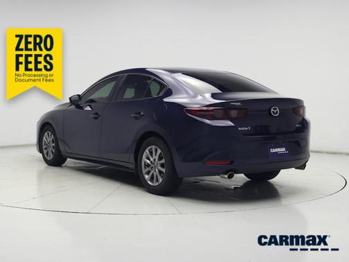 Blue 2021 Mazda Mazda3 S