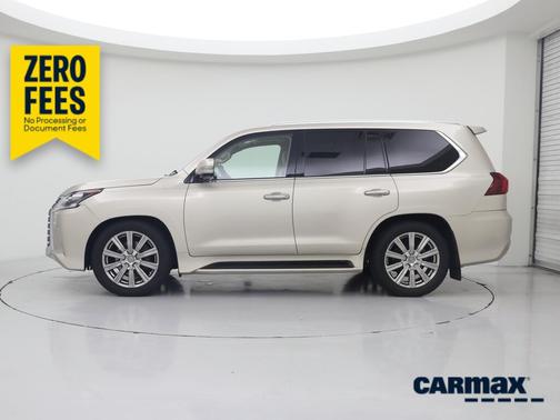 Gold 2016 Lexus LX 570