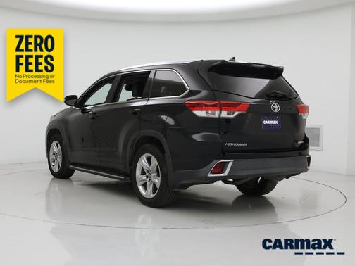 Black 2018 Toyota Highlander Limited