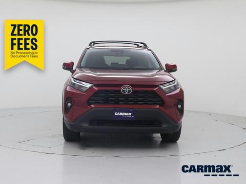 Red 2023 Toyota RAV4 XLE Premium