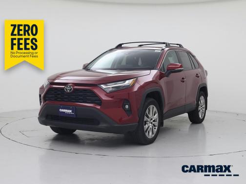 Red 2023 Toyota RAV4 XLE Premium