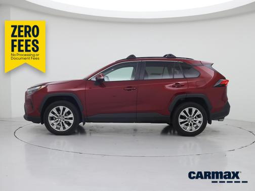 Red 2023 Toyota RAV4 XLE Premium