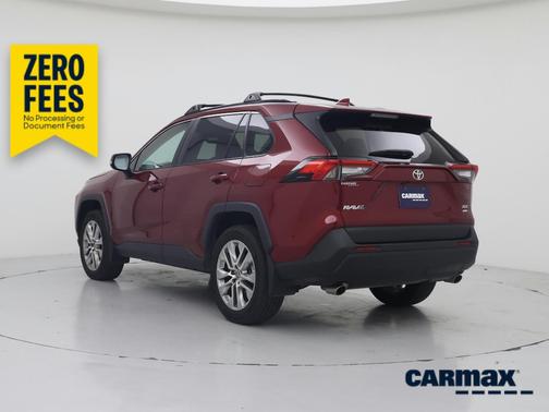 Red 2023 Toyota RAV4 XLE Premium