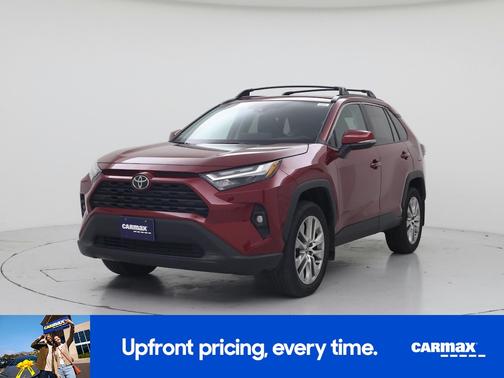Red 2023 Toyota RAV4 XLE Premium