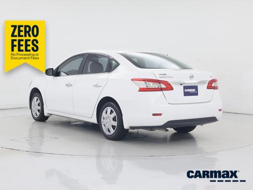 White 2015 Nissan Sentra SV