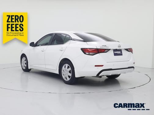 White 2021 Nissan Sentra S