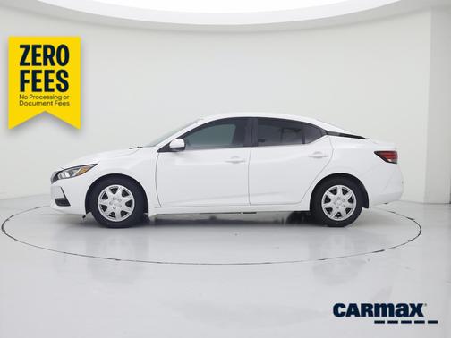 White 2021 Nissan Sentra S