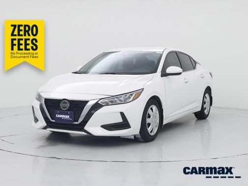 White 2021 Nissan Sentra S
