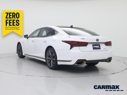 White 2022 Lexus LS 500 F-Sport