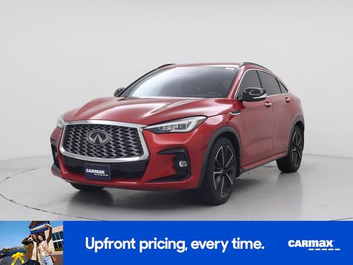 Red 2023 INFINITI QX55 Sensory