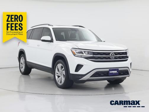 White 2021 Volkswagen Atlas SE w/Tech