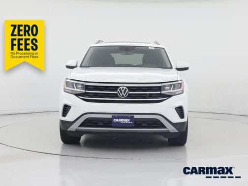 White 2021 Volkswagen Atlas SE w/Tech