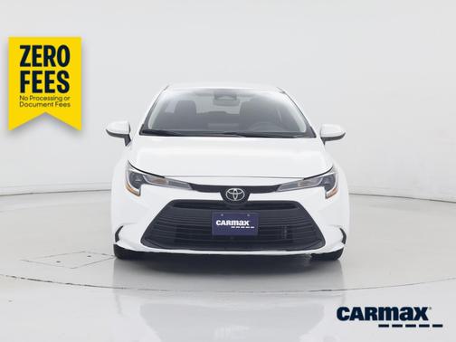 White 2025 Toyota Corolla LE