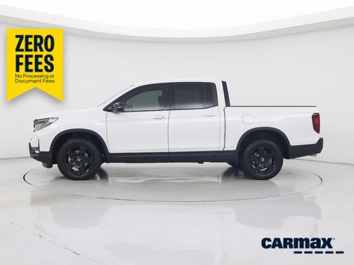 White 2025 Honda Ridgeline Black Edition