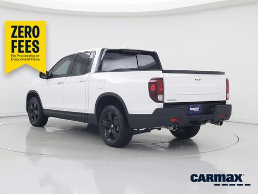 White 2025 Honda Ridgeline Black Edition