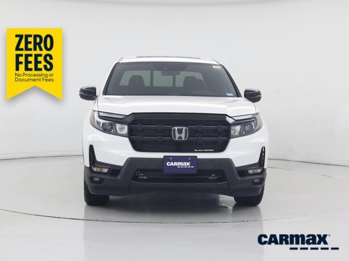 White 2025 Honda Ridgeline Black Edition
