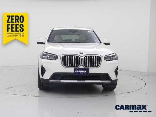 White 2022 BMW X3 sDrive30i