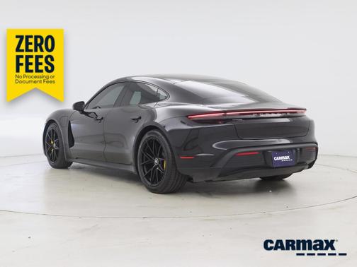 Black 2022 Porsche Taycan