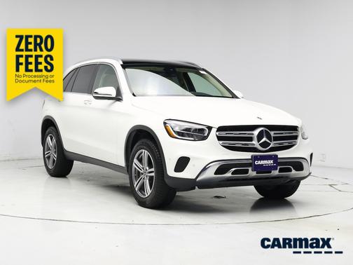 White 2021 Mercedes-Benz GLC 300