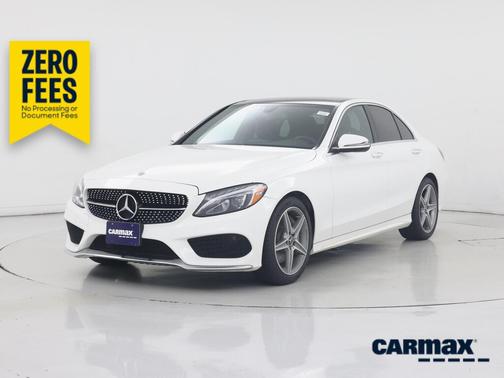 White 2016 Mercedes-Benz C-Class