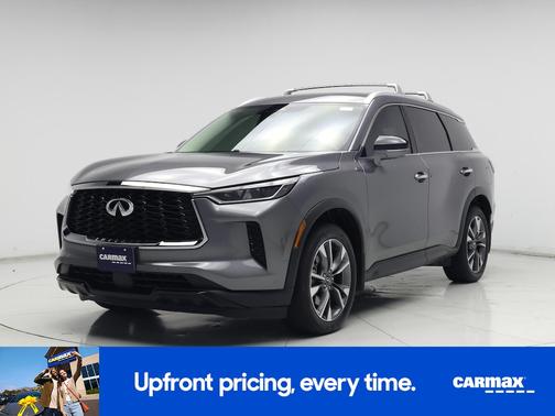 Gray 2024 INFINITI QX60 Luxe