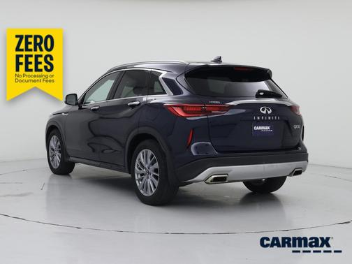 Blue 2023 INFINITI QX50 Luxe