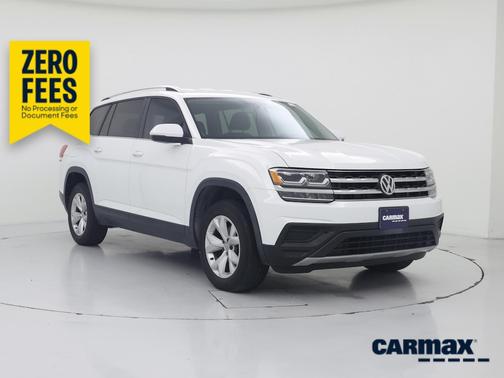 White 2018 Volkswagen Atlas S