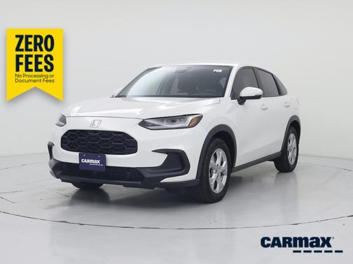White 2025 Honda HR-V LX
