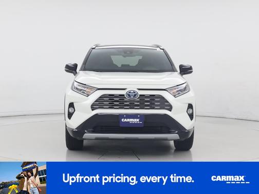 White 2021 Toyota RAV4 Hybrid XSE