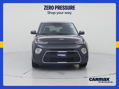 Gray 2021 Kia Soul LX
