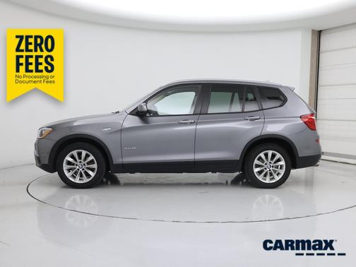 Gray 2016 BMW X3 XDrive28i