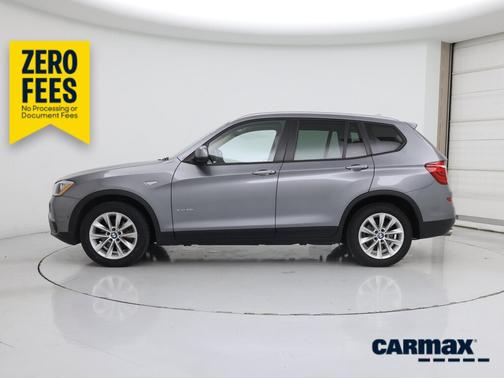 Gray 2016 BMW X3 XDrive28i