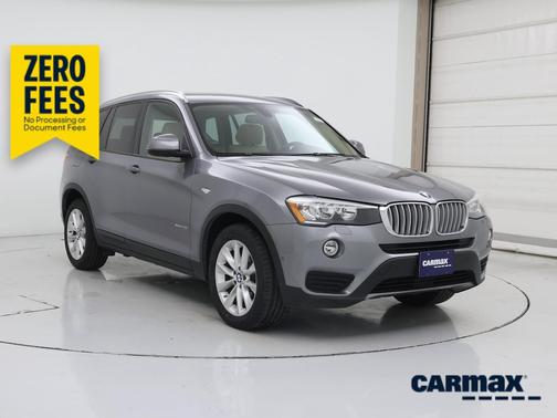 Gray 2016 BMW X3 XDrive28i