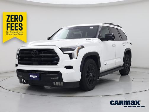 White 2025 Toyota Sequoia Limited