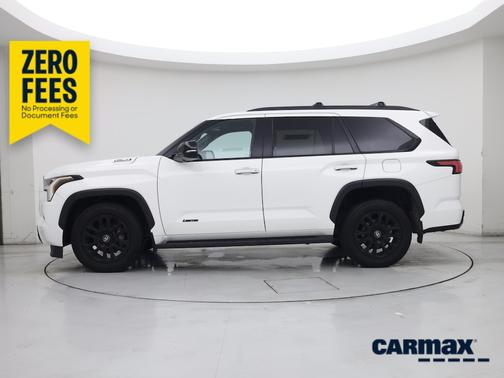 White 2025 Toyota Sequoia Limited