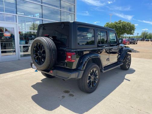 Black Clearcoat 2023 Jeep Wrangler 4xe Sahara